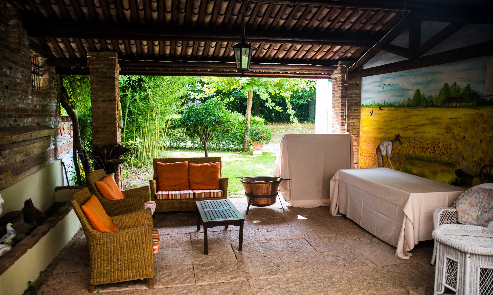 Angolo relax coperto